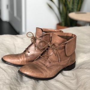 Leather Steve Madden booties